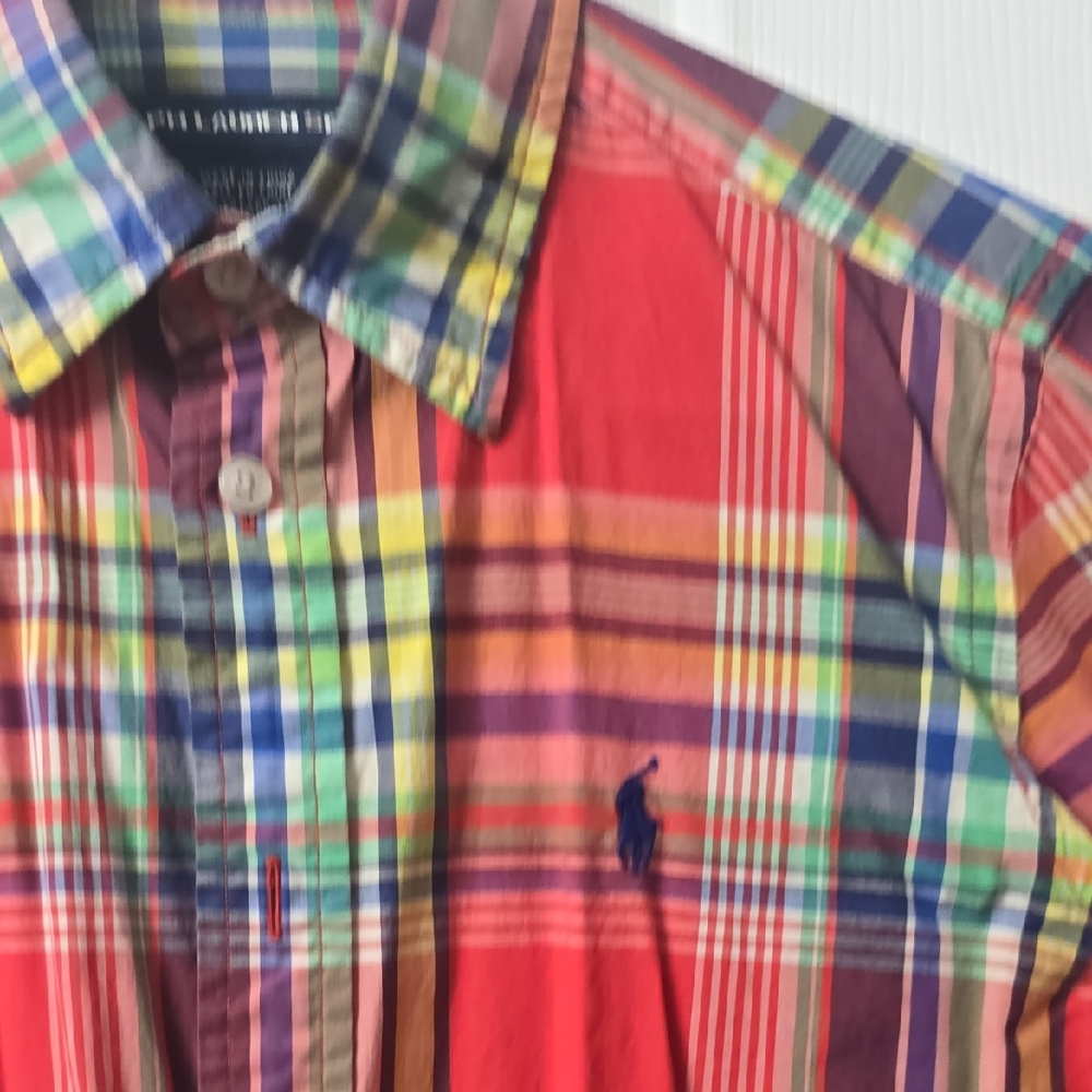 Polo by Ralph Lauren Vibrant Plaid Womens Shirt